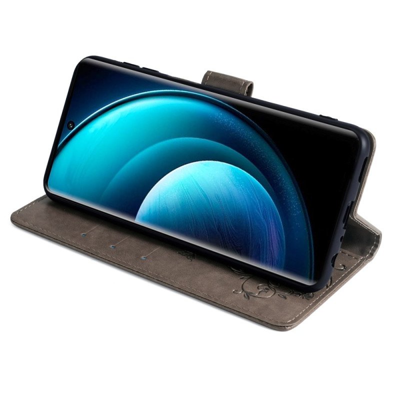 Fodral För Vivo X100 Pro Blommigt Armband