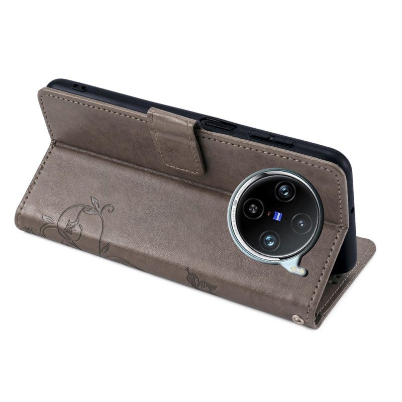 Fodral För Vivo X100 Pro Blommigt Armband