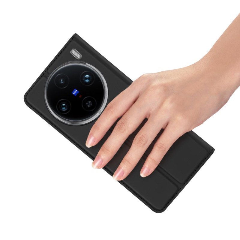 Folio-fodral Vivo X100 Pro Skin Pro Series Dux Ducis