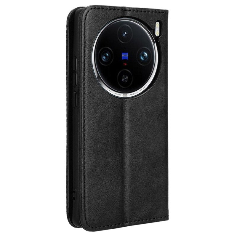 Folio-fodral Vivo X100 Pro Vintage Frieze