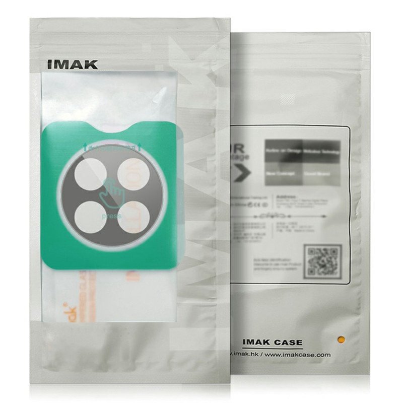 Linsskydd I Härdat Glas För Vivo X100 Pro Självpositionerande Ram (svart Version)