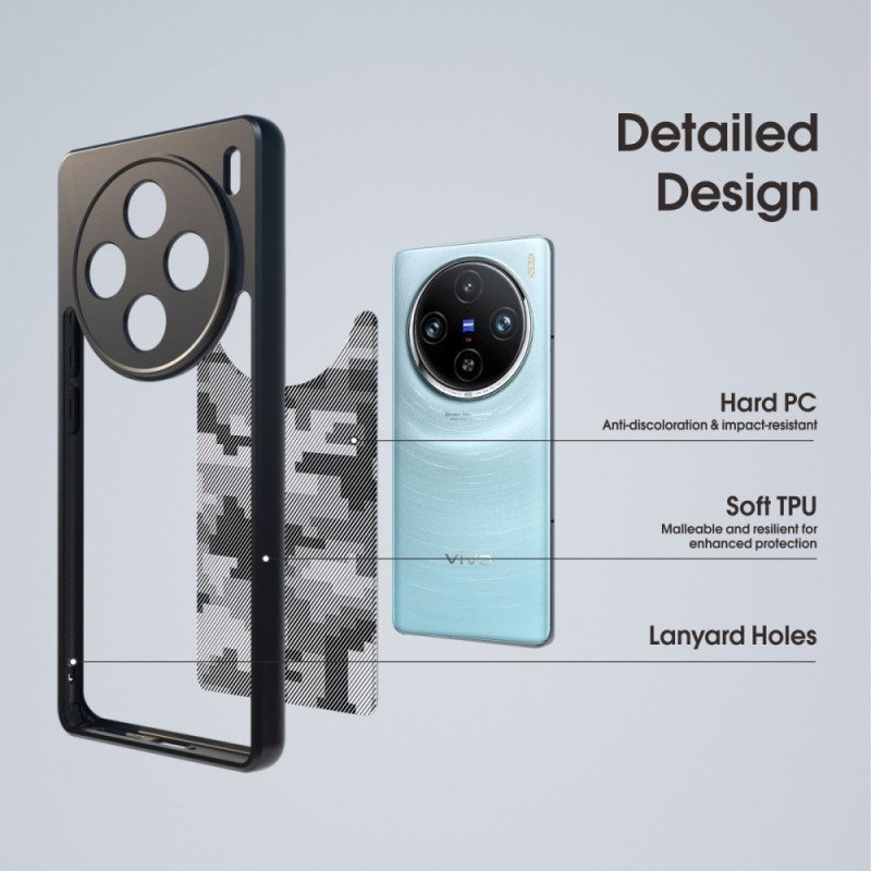 Skal Vivo X100 Pro Telefonfodral Ibmrs