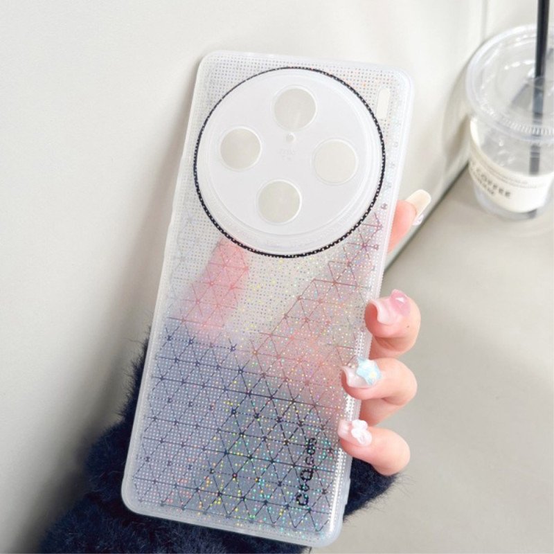 Skal Vivo X100 Pro Telefonfodral Q.coo Bling Aurora-serien