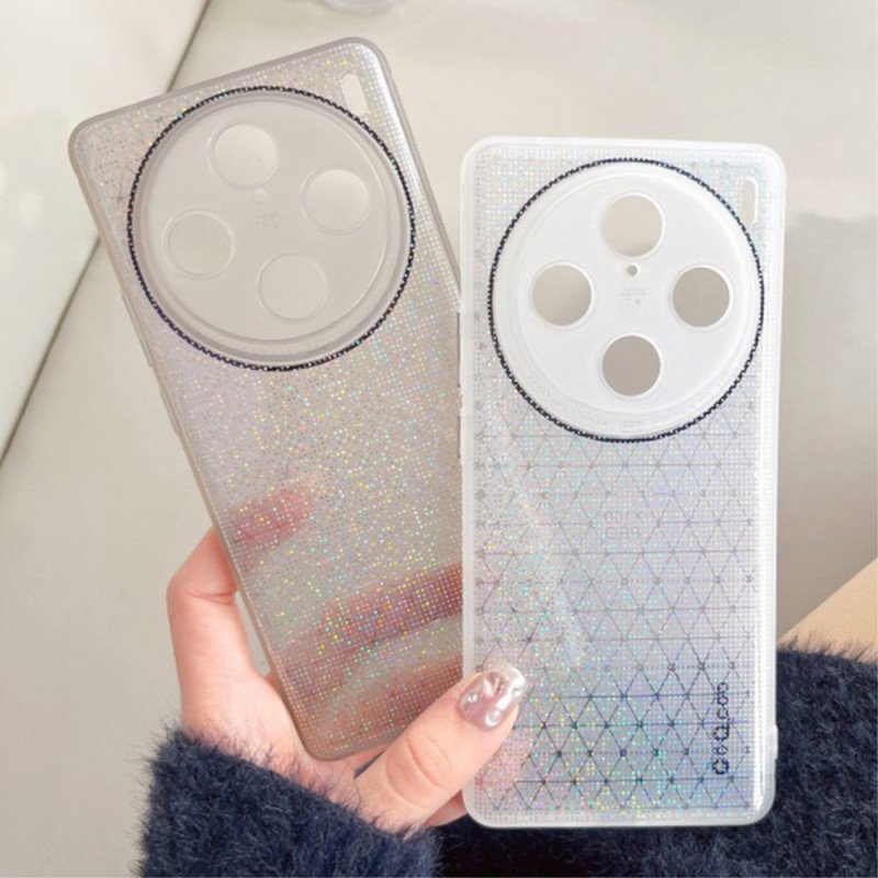 Skal Vivo X100 Pro Telefonfodral Q.coo Bling Aurora-serien