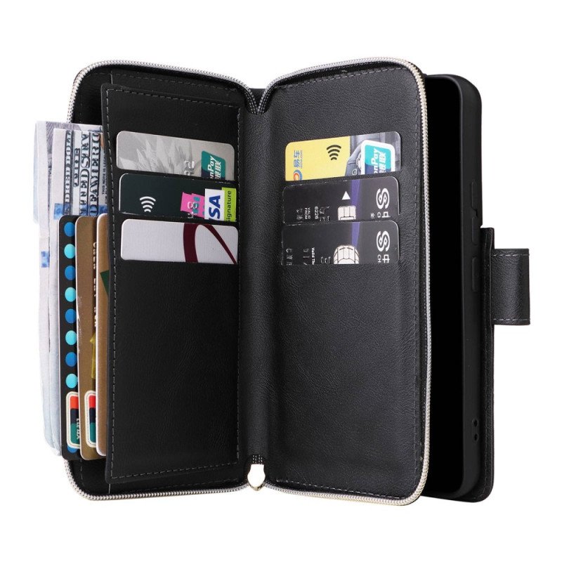 Fodral Samsung Galaxy S23 5G Myntväska 9 Korthållare