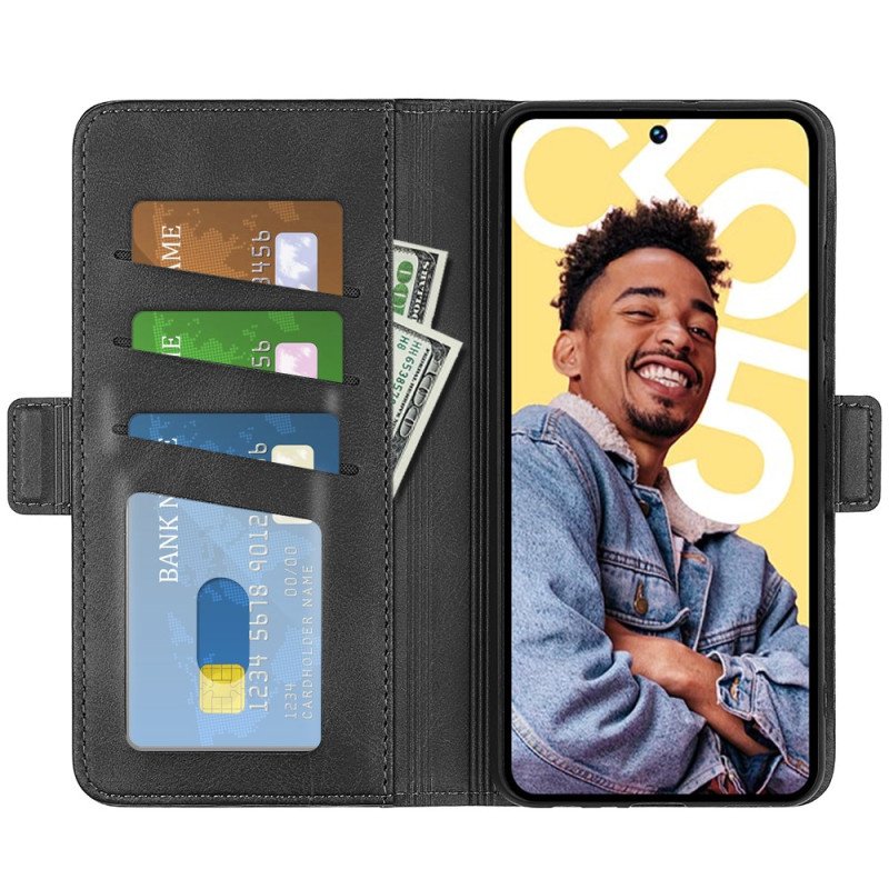 Fodral För Realme C55 Dubbelspänne