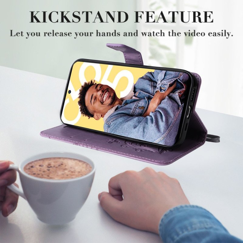 Fodral För Realme C55 Jätte Fjärilsrem