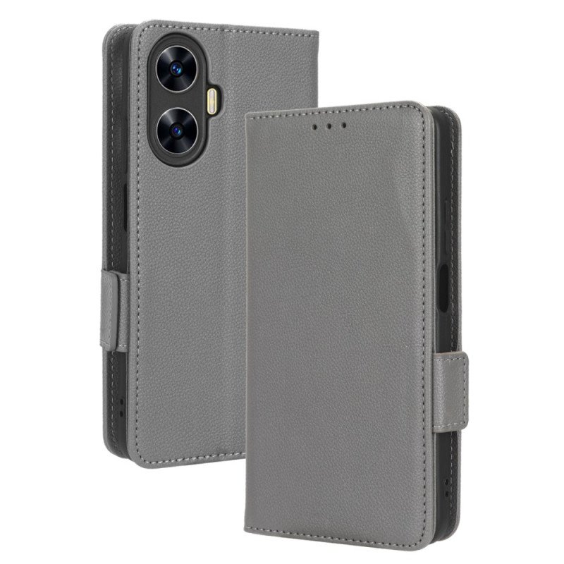 Fodral För Realme C55 Plånbok Med Smal Rem