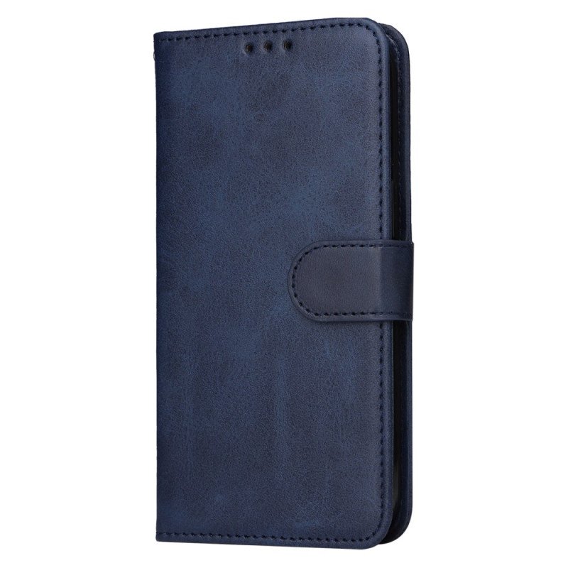 Fodral Realme C55 Lädertexturerad Rem