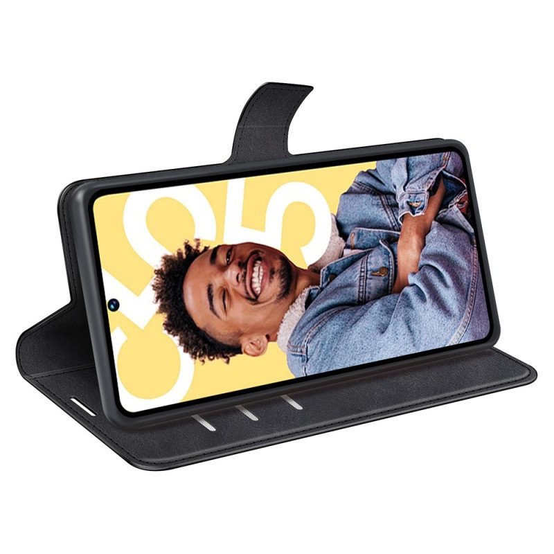 Läderfodral Realme C55 Telefonfodral Lädermodell