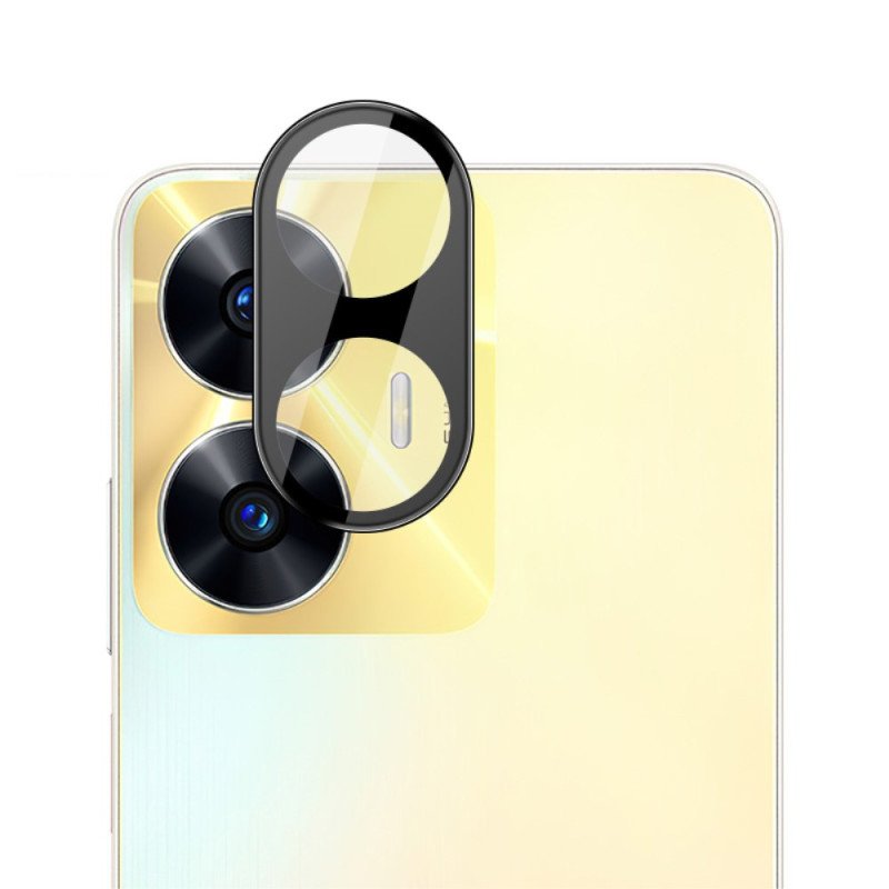 Linsskydd I Härdat Glas För Realme C55 (svart Version)