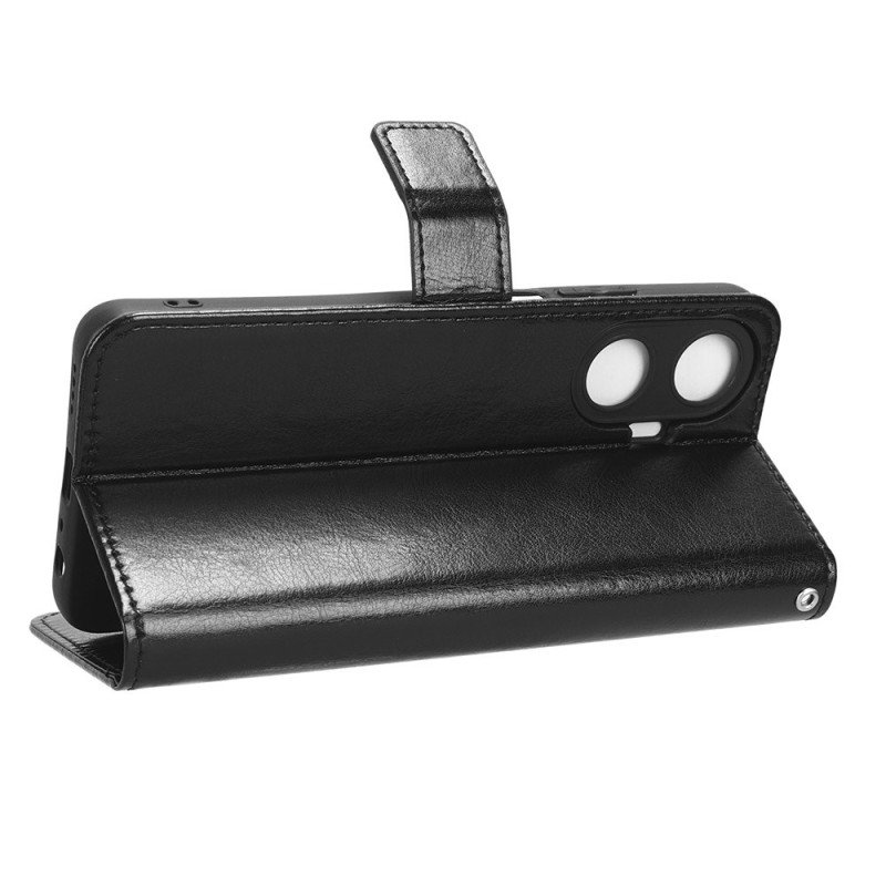 Skyddsfodral Realme C55 Flashig Rem I Konstläder