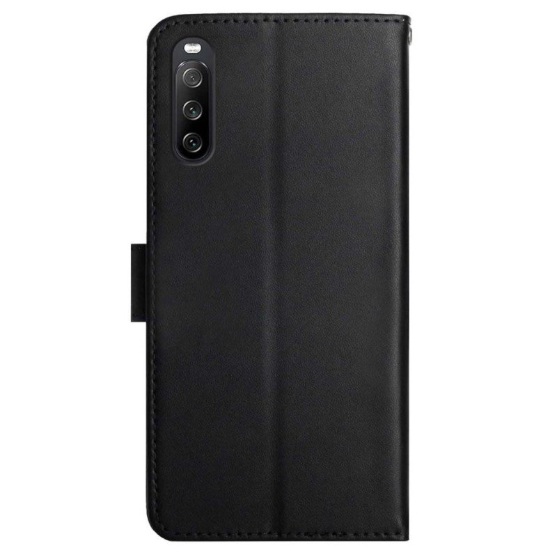 Fodral Sony Xperia 10 IV Äkta Nappaläder