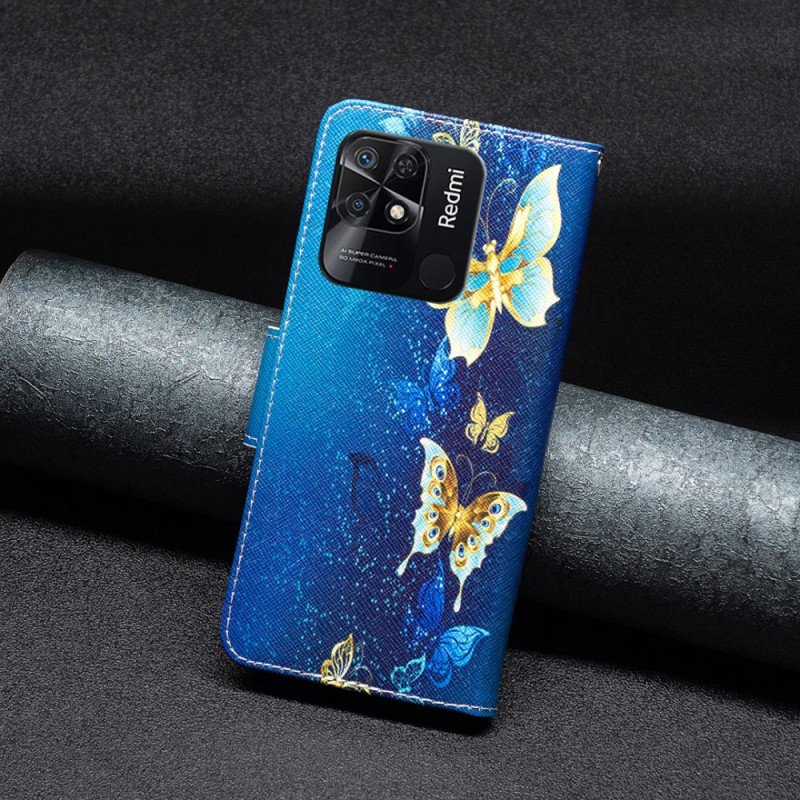Fodral Xiaomi Redmi 10C Fjärilar