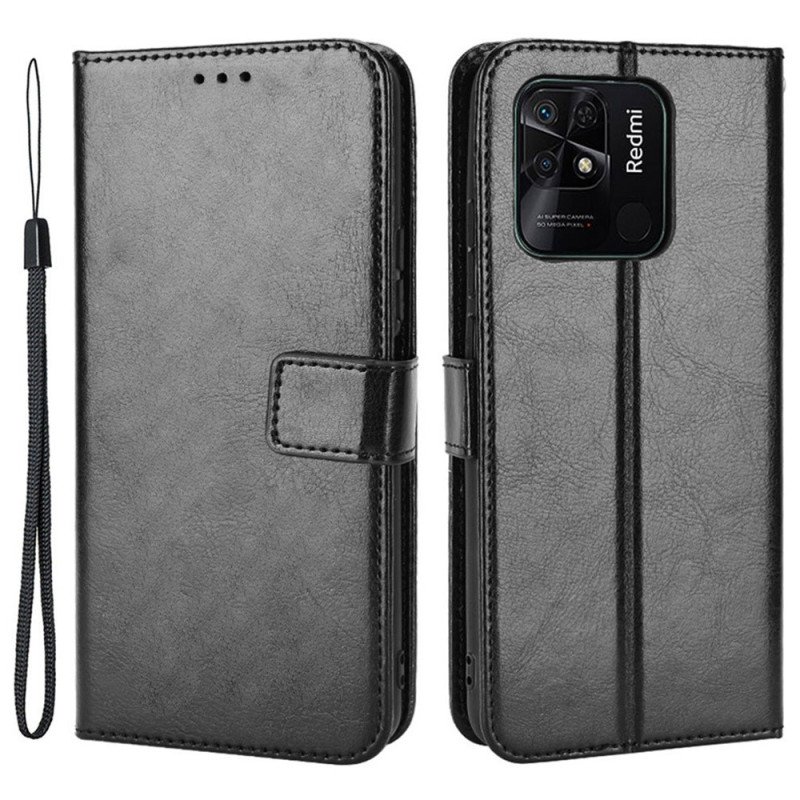 Fodral Xiaomi Redmi 10C Flashig Konstläder