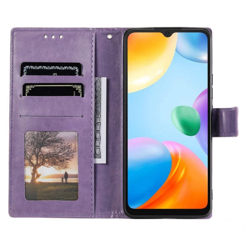 Fodral Xiaomi Redmi 10C Mandala Sun Med Snodd