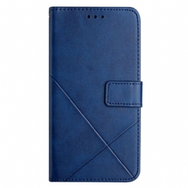 Fodral Xiaomi Redmi 10C X Design Geo Läderstil