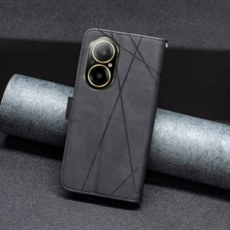 Fodral För Realme C67 Geometriskt Mönster Binfen Color