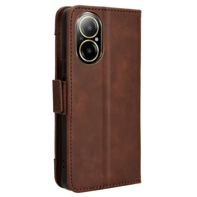 Läderskal Fodral Realme C67 Korthållare