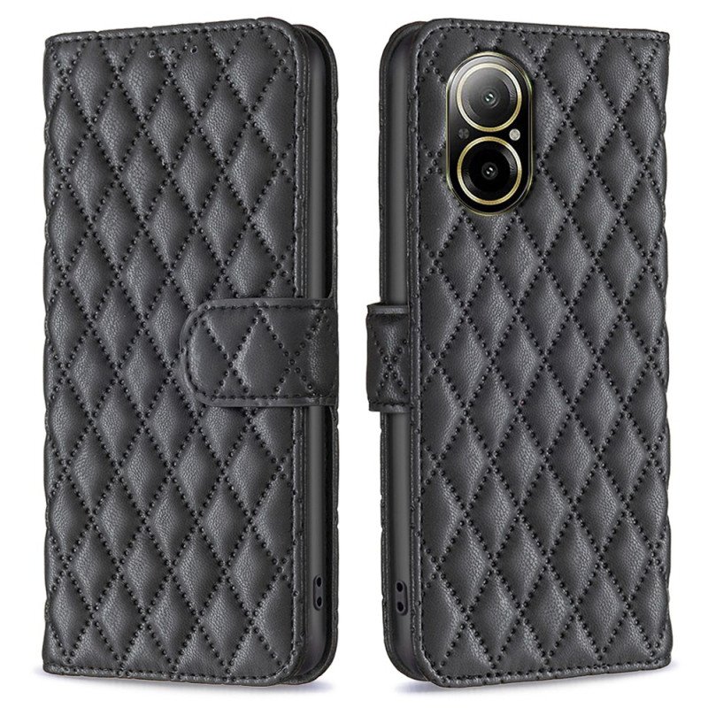 Skyddsfodral Realme C67 Quiltad