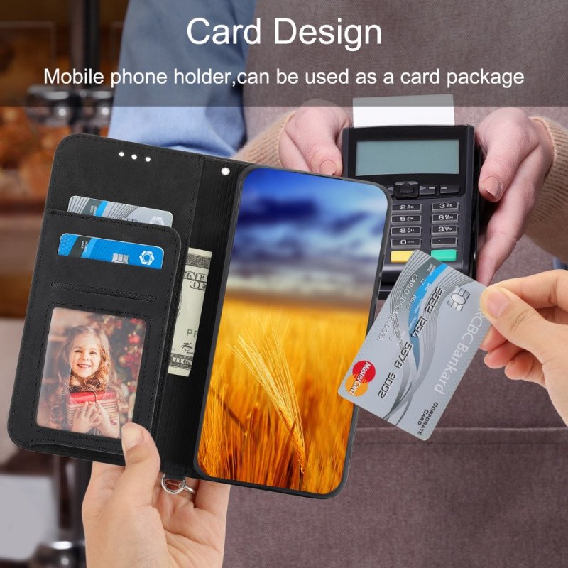 Fodral Realme C53 Blommigt Mönster Med Rem Och Axelrem