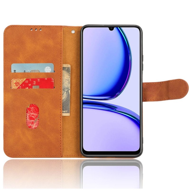 Läderfodral Realme C53 Telefonfodral Armband Med Lädereffekt
