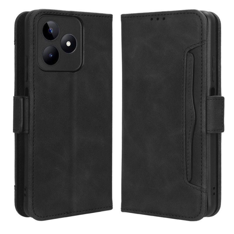 Läderfodral Realme C53 Telefonfodral Flerkort