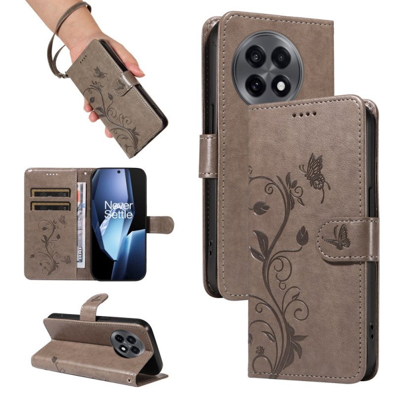 Fodral För Oneplus 13r Blommönsterrem