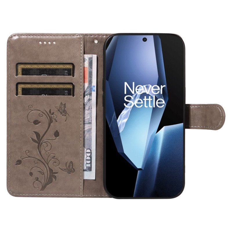 Fodral För Oneplus 13r Blommönsterrem