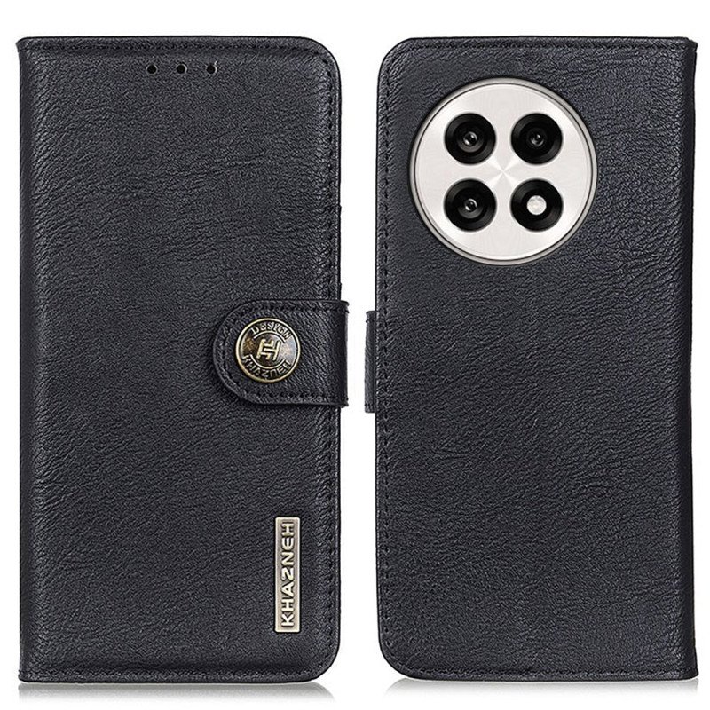 Fodral För Oneplus 13r Khazneh Lädereffekt