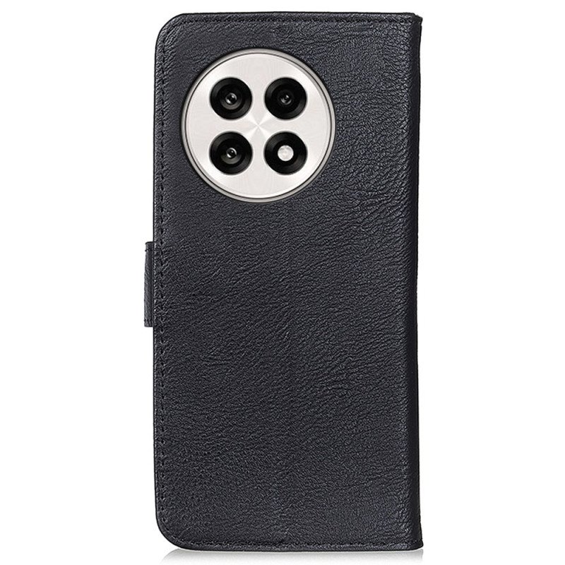 Fodral För Oneplus 13r Khazneh Lädereffekt