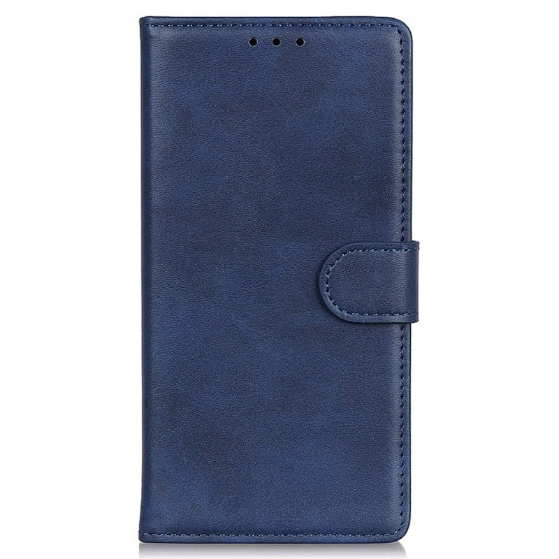 Fodral Oneplus 13r Matt Konstläder