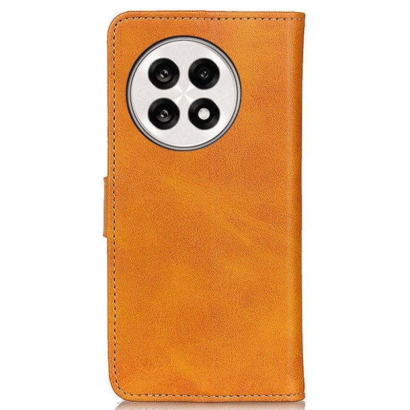 Fodral Oneplus 13r Matt Konstläder