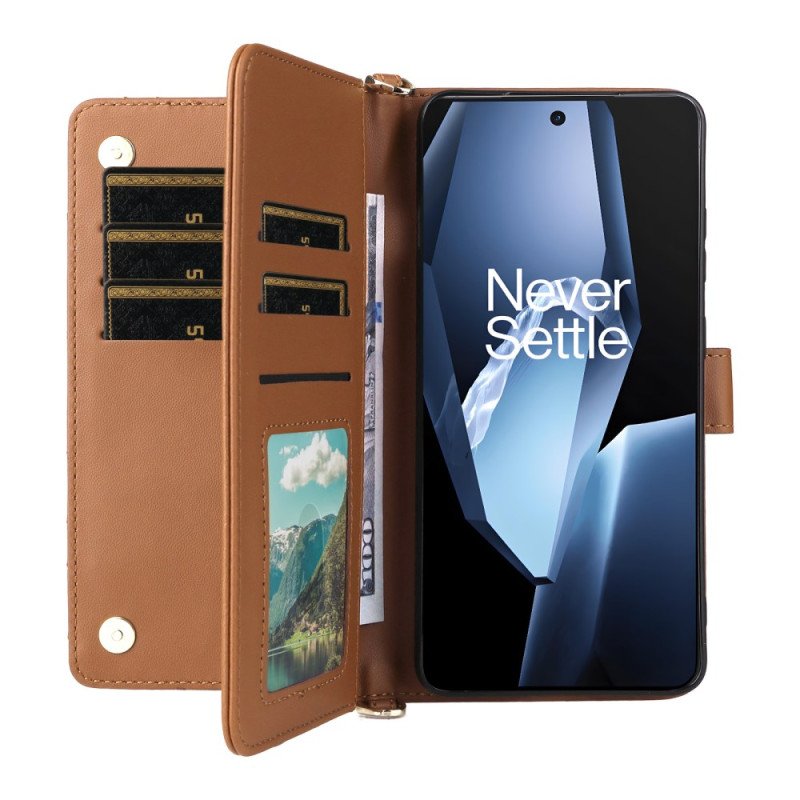 Fodral Oneplus 13r Snygg Med Rem Och Axelrem