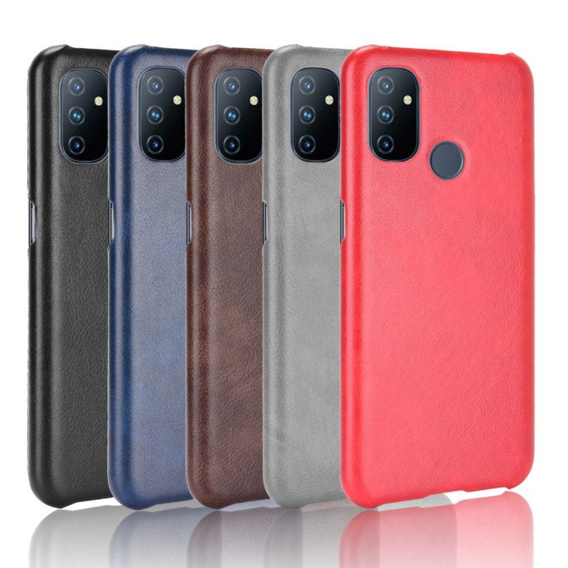 Skal OnePlus Nord N100 Litchi Performance Lädereffekt