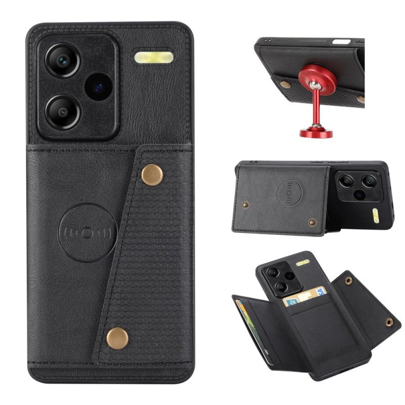 Skal Xiaomi Redmi Note 13 Pro Plus 5g Med Stöd Och Korthållare
