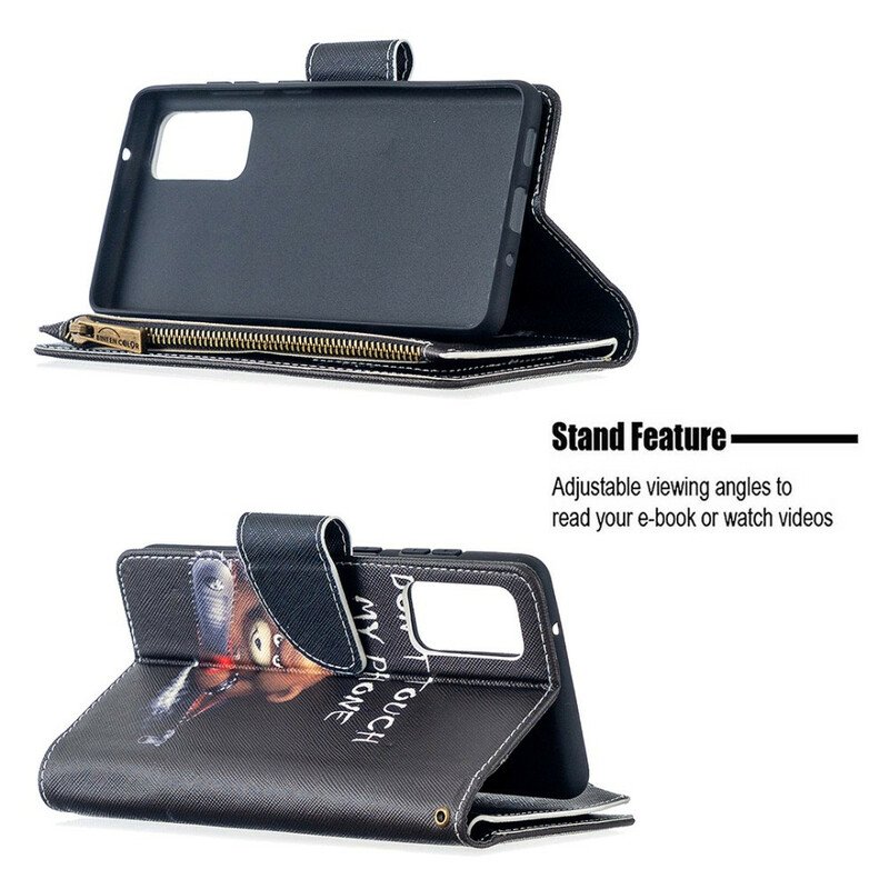 Fodral Samsung Galaxy S20 FE Pocketbjörn Med Dragkedja