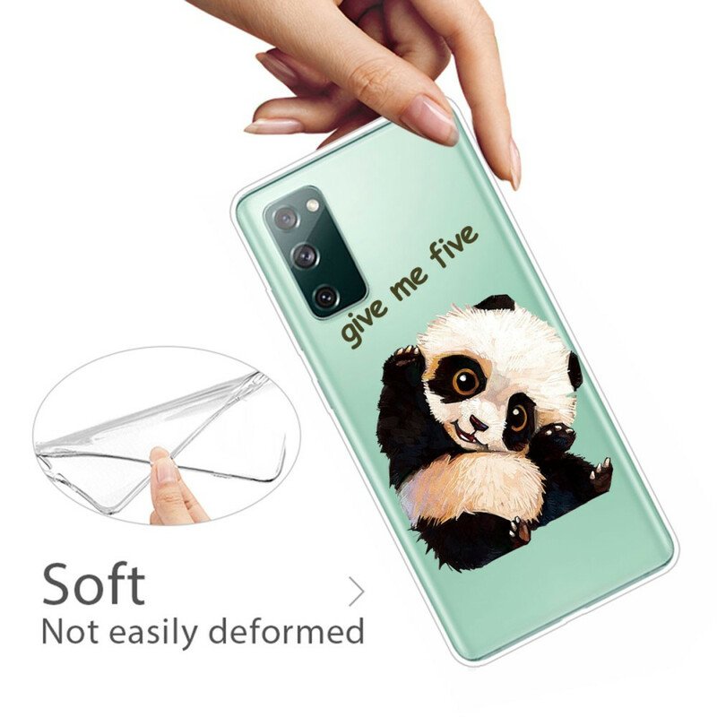 Skal Samsung Galaxy S20 FE Seamless Panda Give Me Five