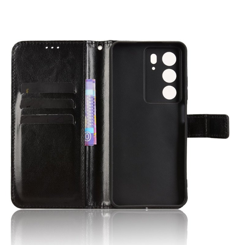 Fodral Realme C71 Flashigt Konstläder