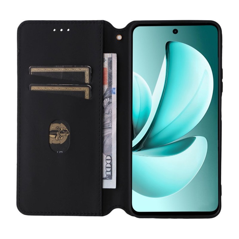 Folio-fodral Realme C71 Telefonfodral Glansig