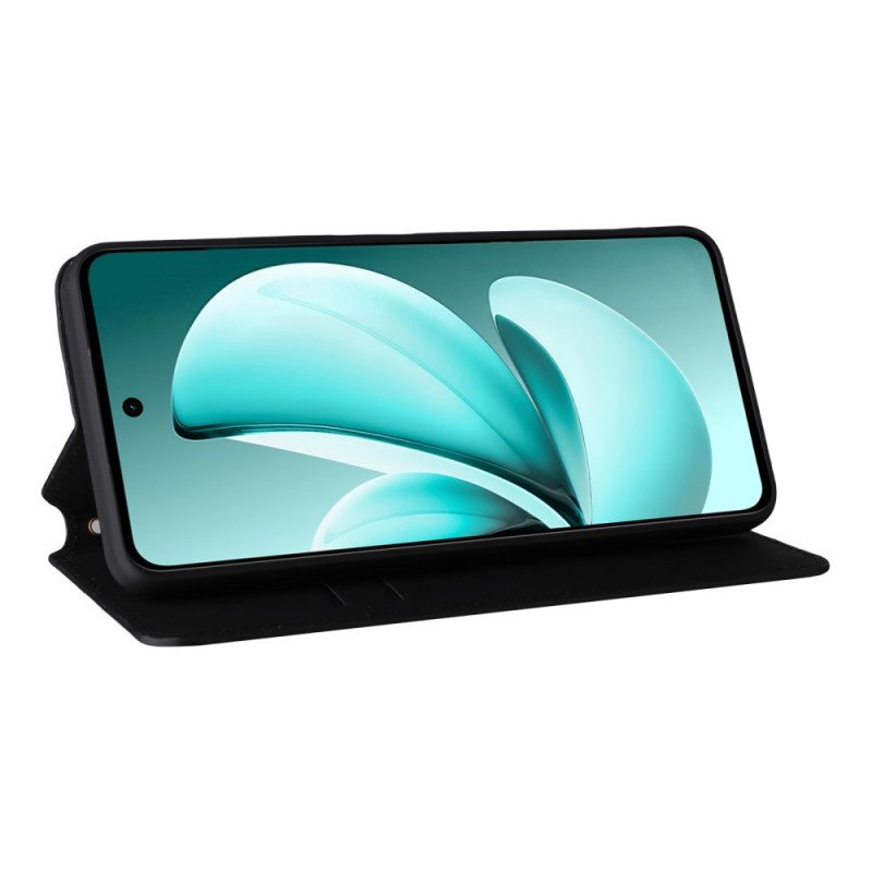 Folio-fodral Realme C71 Telefonfodral Glansig