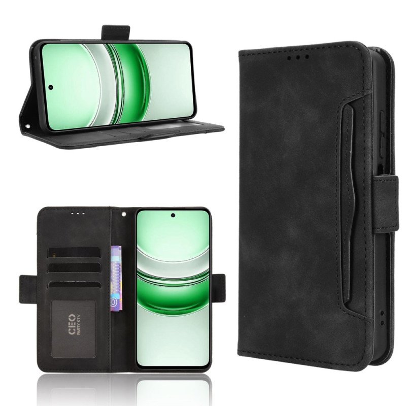 Läderfodral Realme C71 Telefonfodral Flerkort