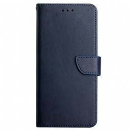 Folio-fodral Oppo Reno 8 Pro Äkta Nappaläder