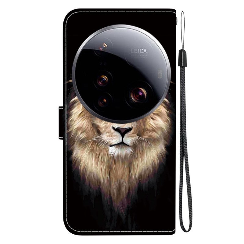 Fodral För Xiaomi 15 Ultra Lejonhuvud