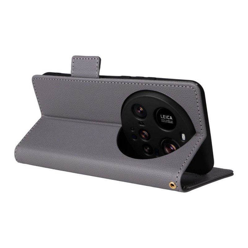 Fodral För Xiaomi 15 Ultra Texturerad Remdesign