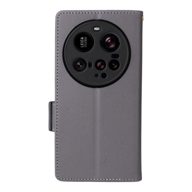 Fodral För Xiaomi 15 Ultra Texturerad Remdesign