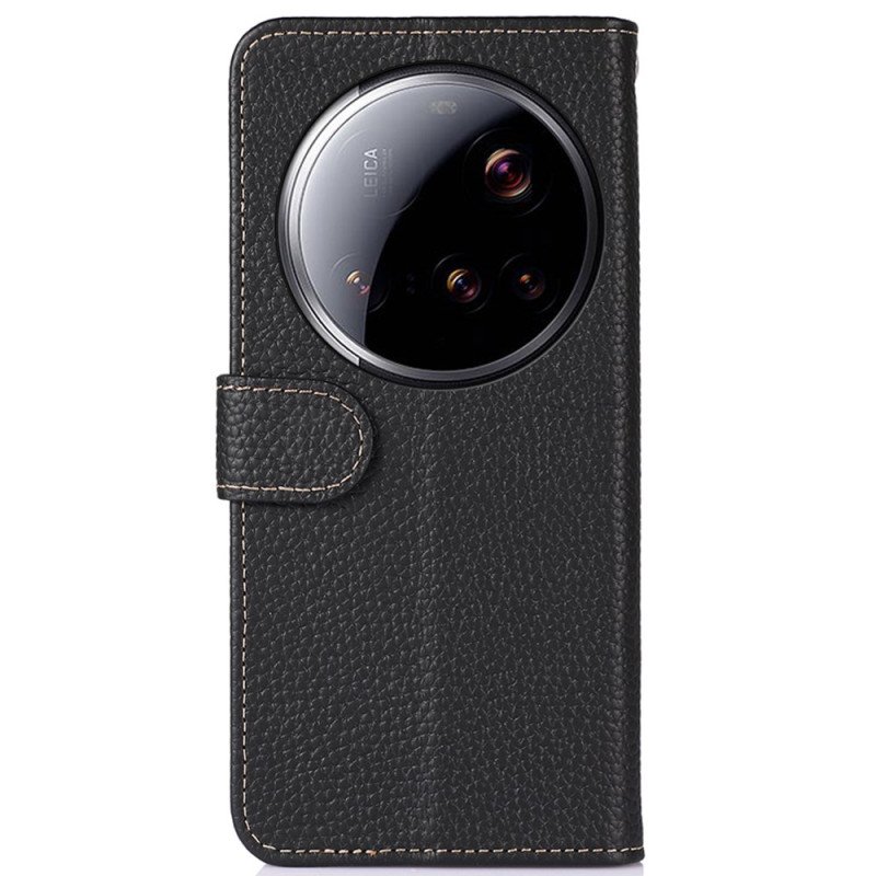 Fodral Xiaomi 15 Ultra Äkta Khazneh-läder