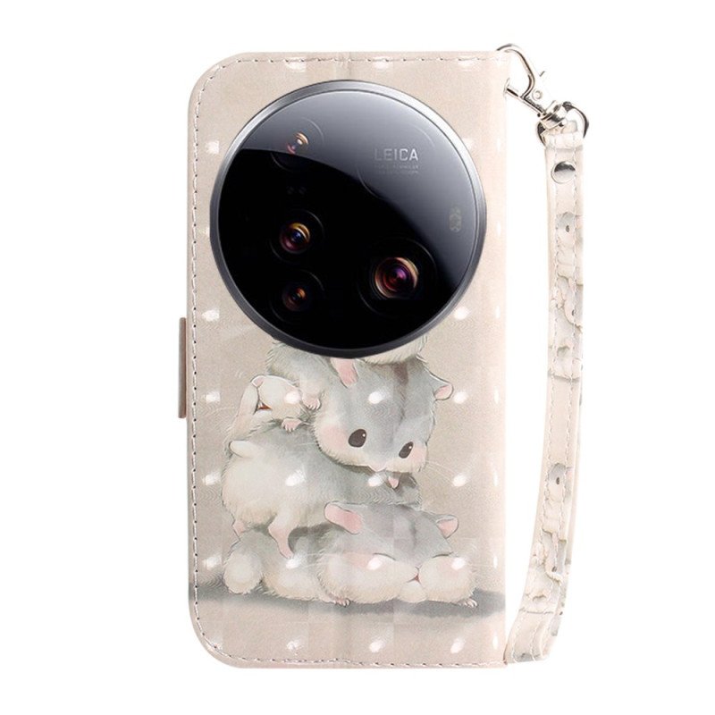 Fodral Xiaomi 15 Ultra Hamstrar Med Snodd