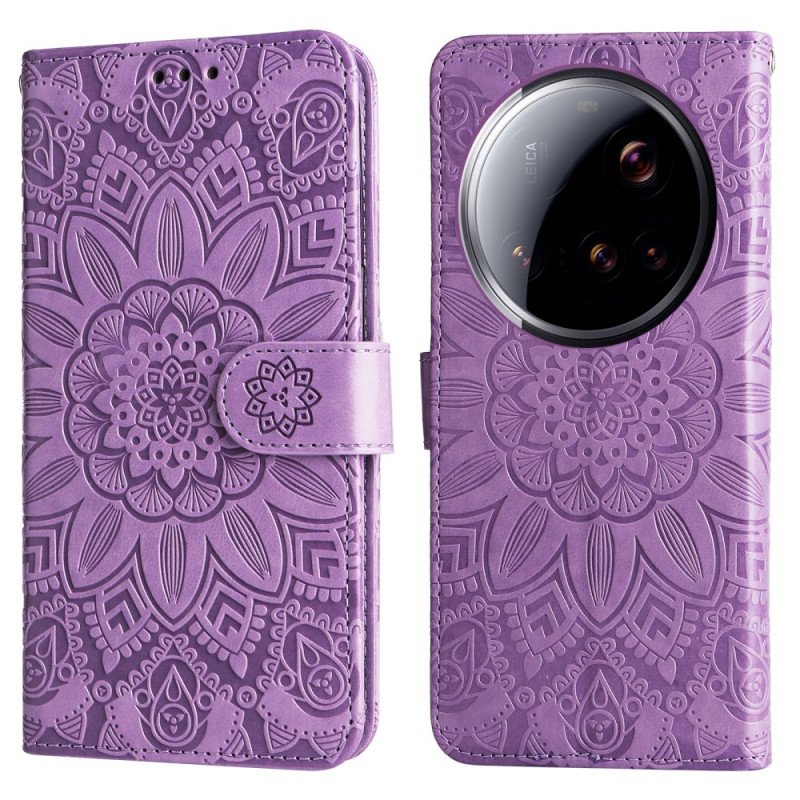 Fodral Xiaomi 15 Ultra Solrosmönster