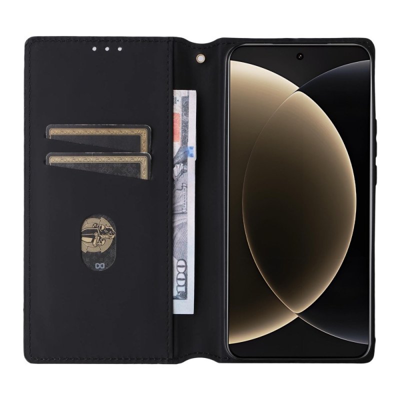 Folio-fodral Xiaomi 15 Ultra Telefonfodral 3d-diamanter